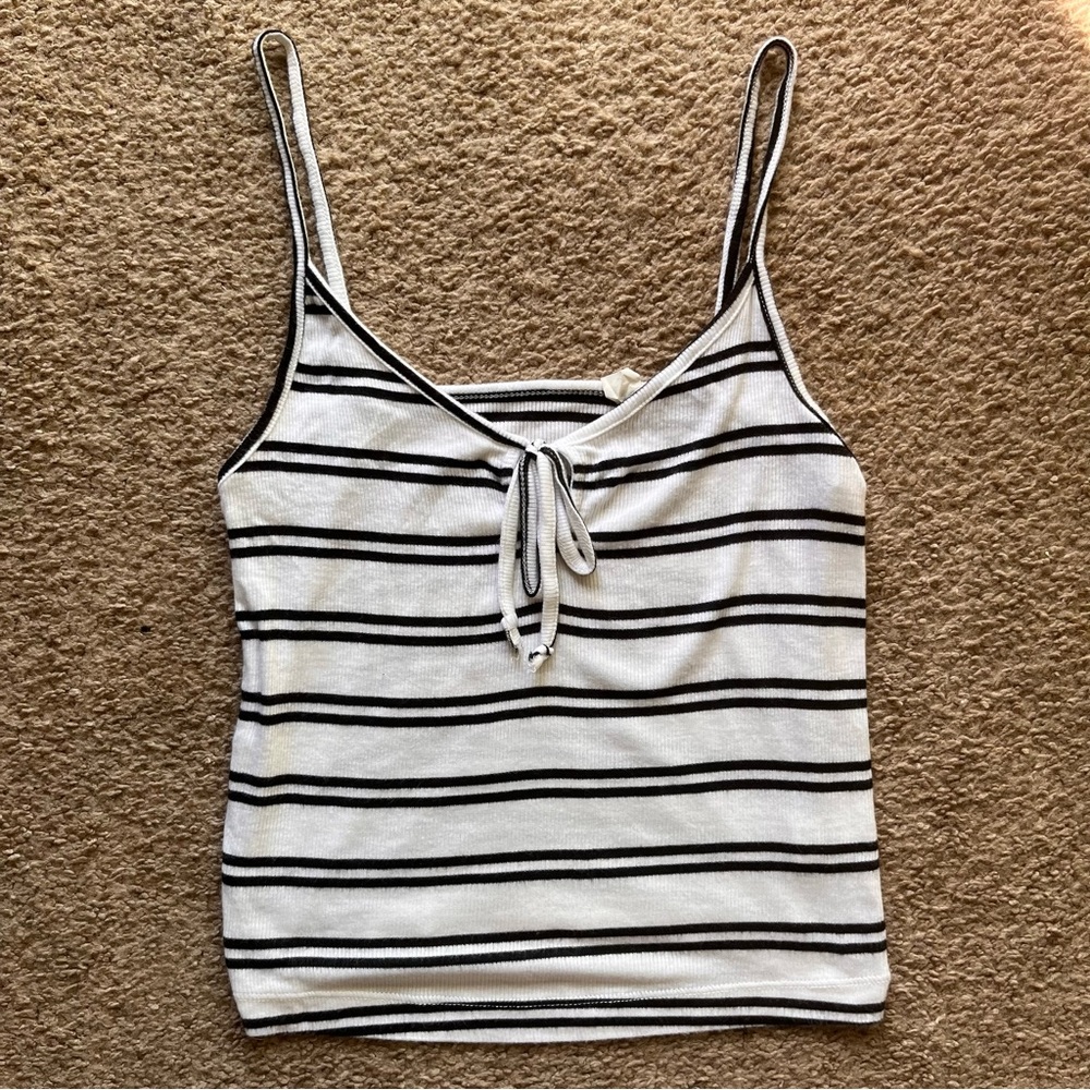 PacSun Striped Crop Tank